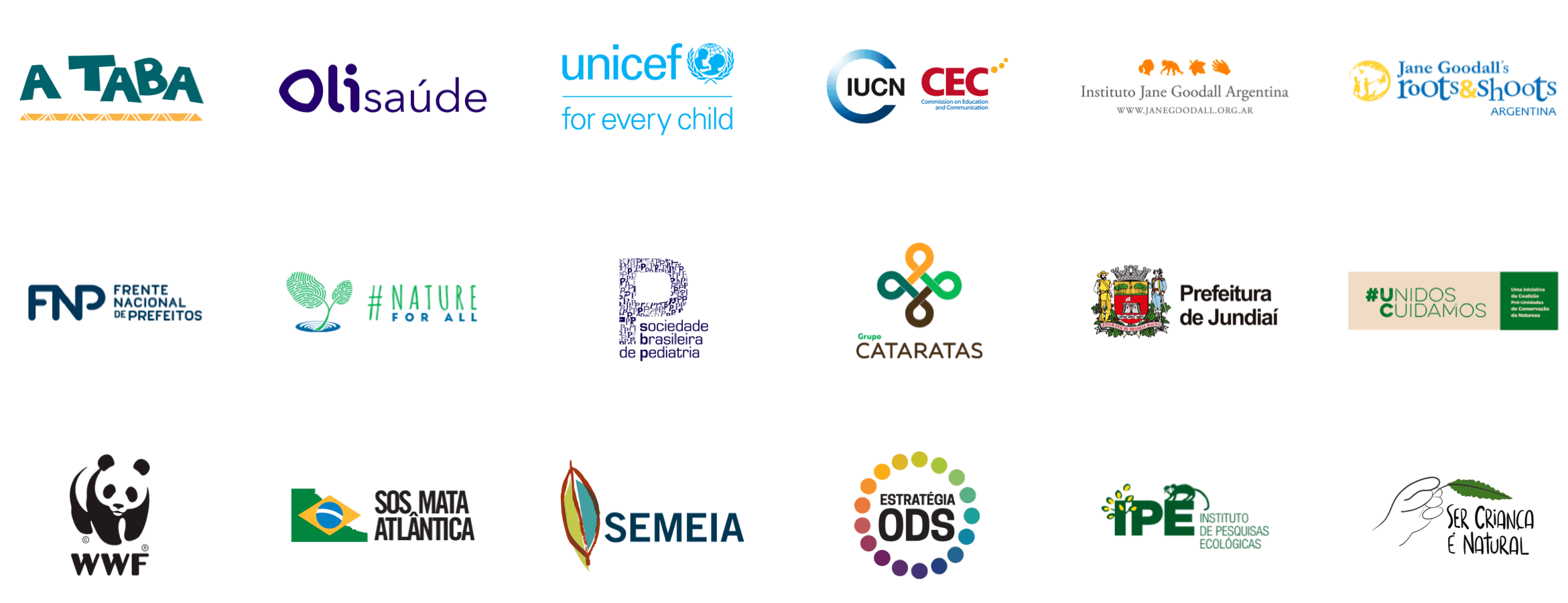 logos of partners that are part of the Impact Network